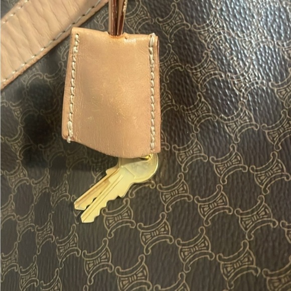 Celine Brown Macadam Boston bag - Picture 6 of 13
